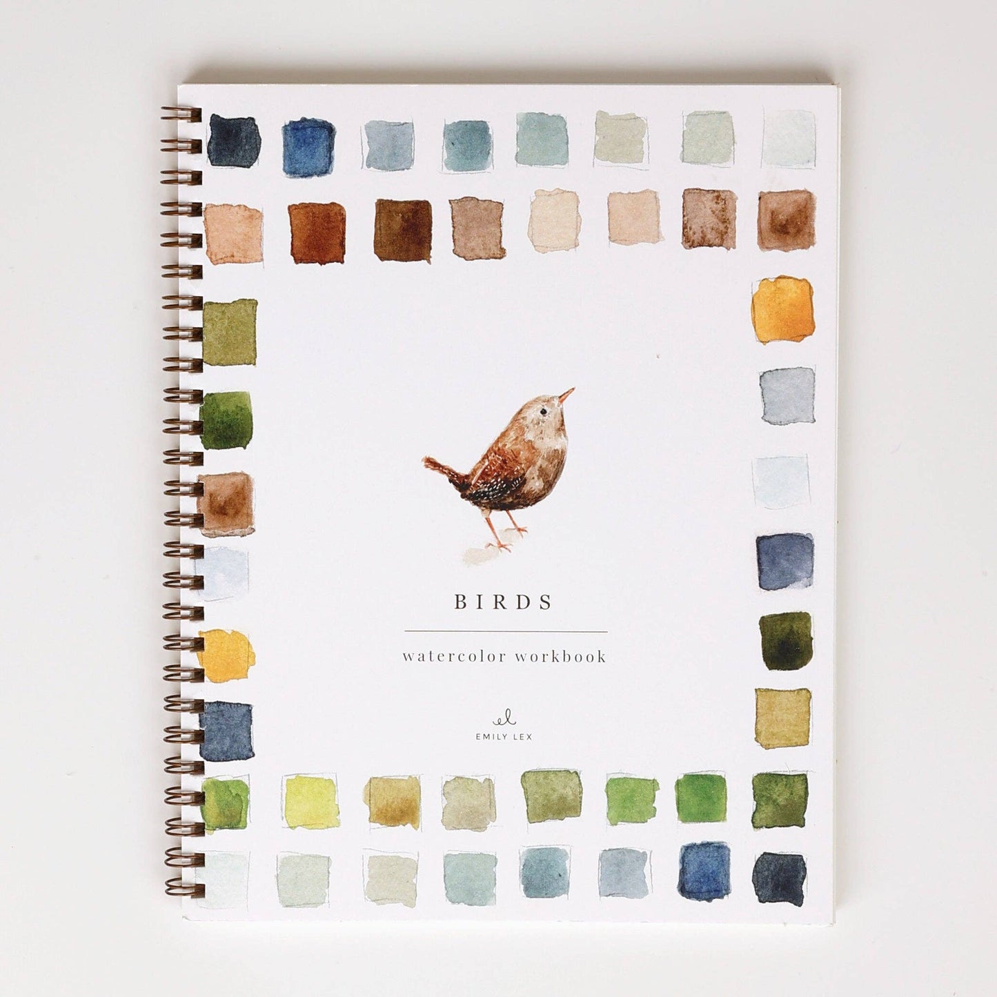 birds watercolor workbook