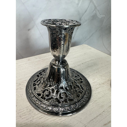 Forbes Silver Co. 1930's Pair of Candle Holders Patent>N 72882