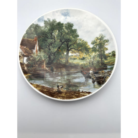 Royal Grafton Collector Plate "The Hay Wain" #1 by John Constable 1776-1837