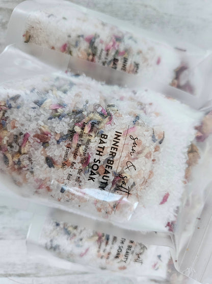 Inner Beauty Bath Soak - Bath Salt - with Rose Quartz